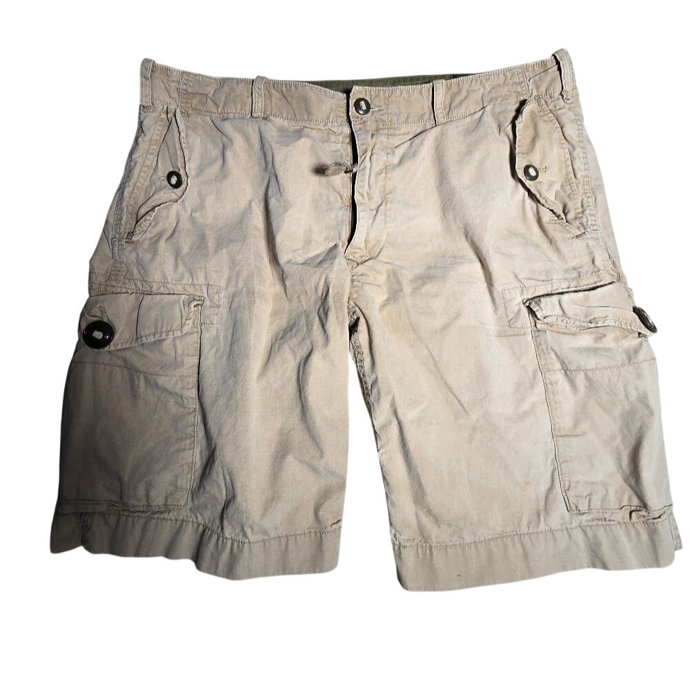 Polo Ralph Lauren Men Tan Cargo Shorts Surplus Fit Military Khaki MIL-J-4883A 37